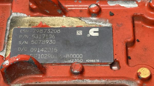 Cummins ECM Engine Control Module 5317106 for ISX ISL ISB ISF CM2350 OEM