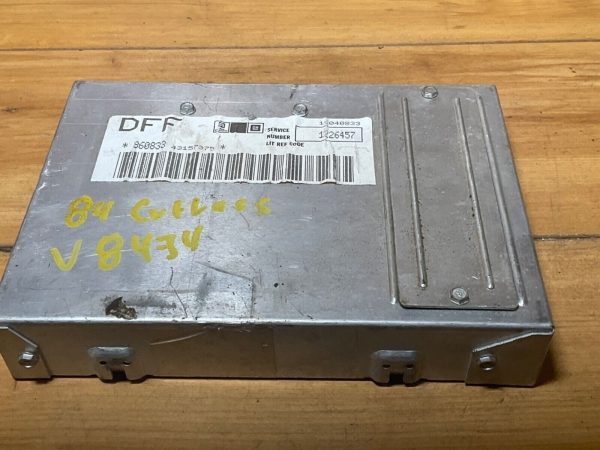 84-85 V8 CUTLASSEngine  ECM Electronic Control Module P/N 1226457 (DFF)