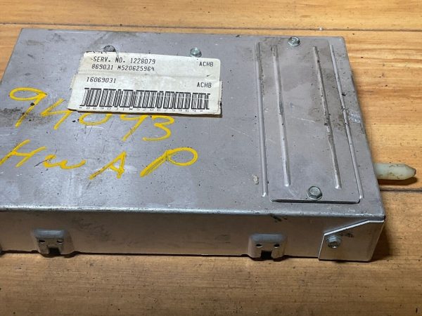 87 Camaro Firebird 305 Carb T5 ECM ECU Engine Computer 1228079 ACHB