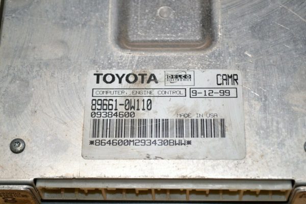 89661-0W110 OEM ECU ECM TRANSPONDER KEY 2000 Toyota Camry Solara - Image 3