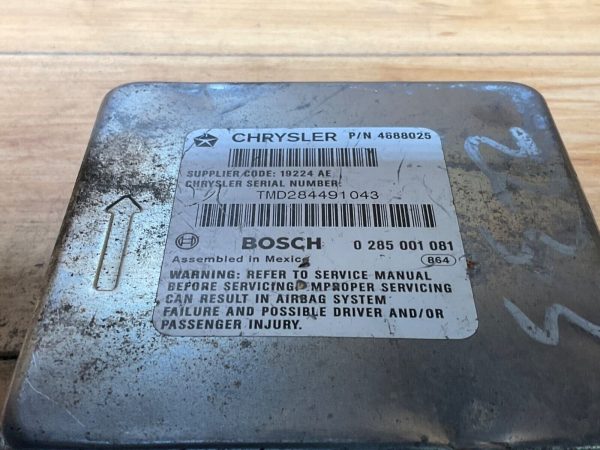 94-95 Chrysler Town Country OEM ECM AB Behind Center Console P/N: 4688025 - Image 3