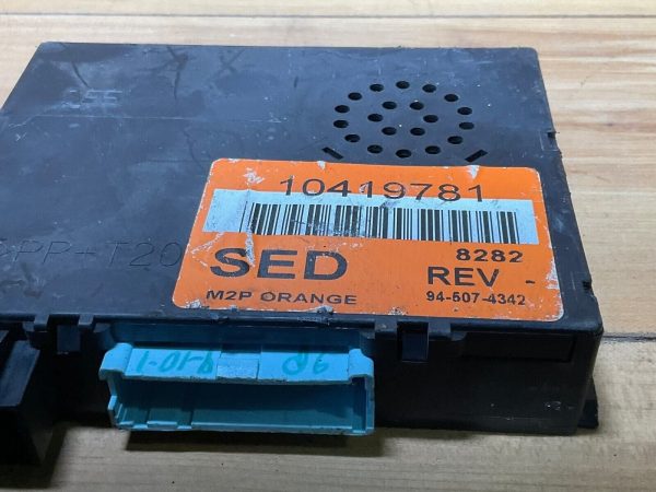 1997-1999 Oldsmobile Aurora Chassis ECM Body Control Module BCM Left-Hand Dash 10419781 OEM