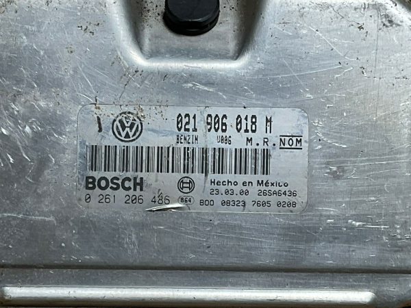 99-02 VW Jetta Golf 2.8 MT ECU ECM Engine Control Module 021 906 018 M - Image 3