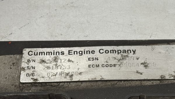 Cummins ISB 5.9L 24-Valve Engine Control Module ECM ECU P3944124 Cracked OEM