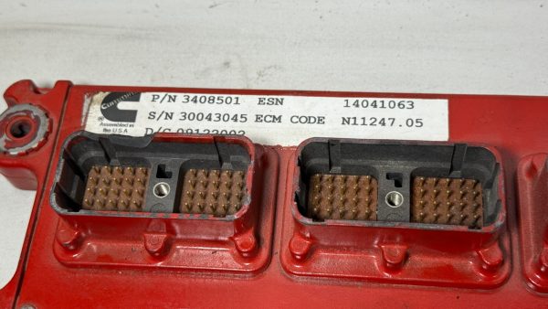 CUMMINS ISX / ISM ENGINE CONTROL MODULE  ECM  3408501 / P3408501 - Image 4