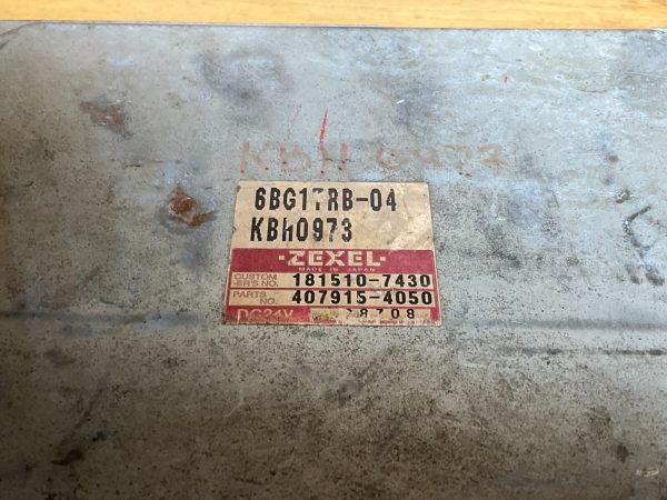 CX210 Excavator Sumitomo 4BG1 6BG1 Engine Computer Module 407915-4050 - Image 3