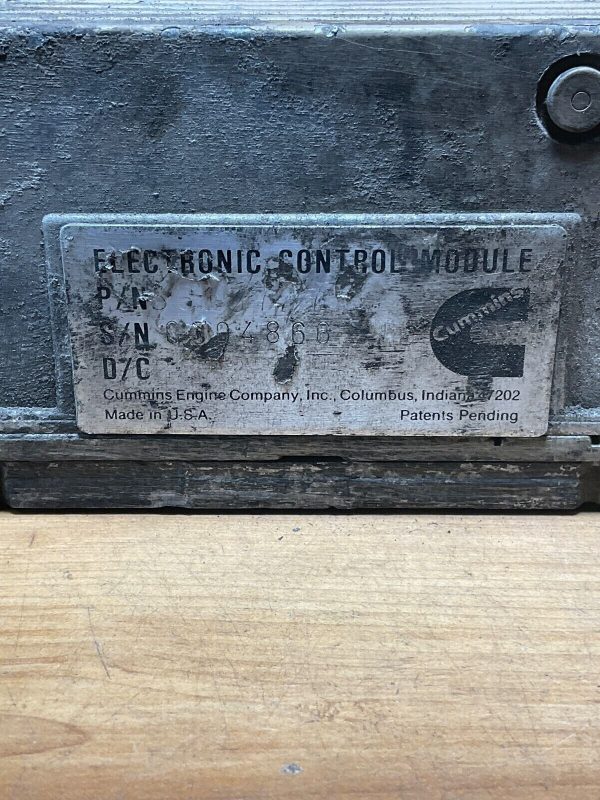Cummins Celect Plus Engine Computer Module ECM ECU 3613727 - Image 4