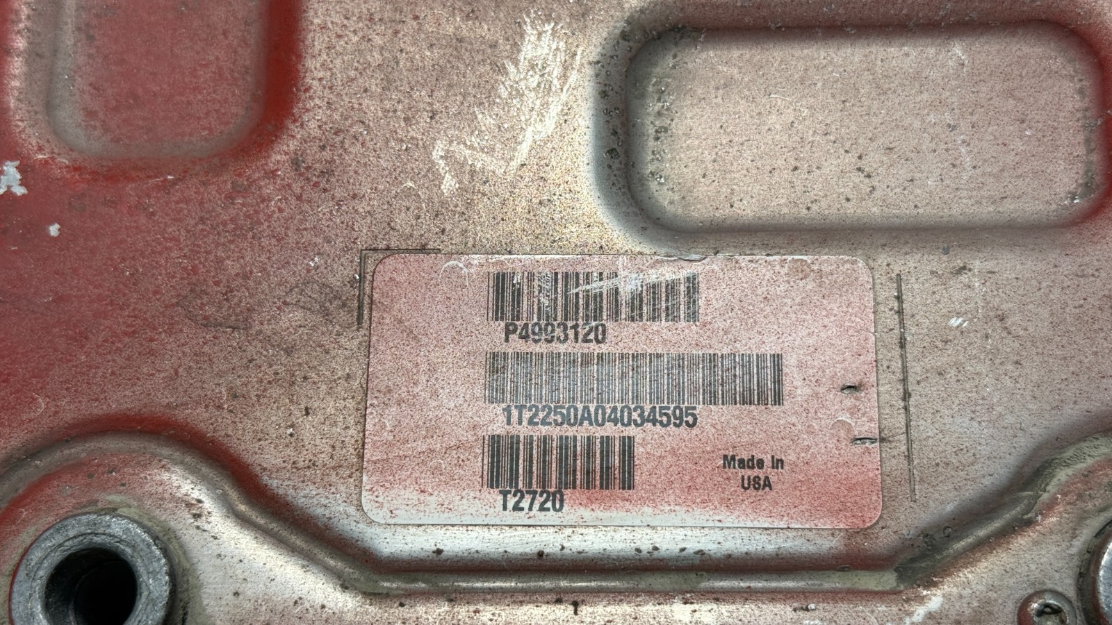 Cummins ISX15 ECM ECU Part # 4993120 CM2250 CPL 3719 Diesel Engine Computer OEM - Image 8