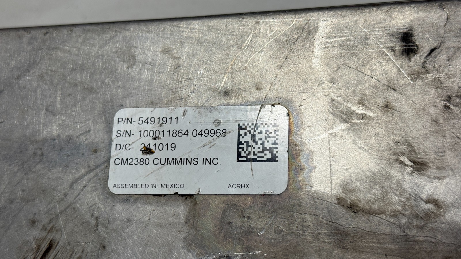 Cummins Isx12n Cm2380 Ecm Electronic Control Module 5491911 OEM - Image 7