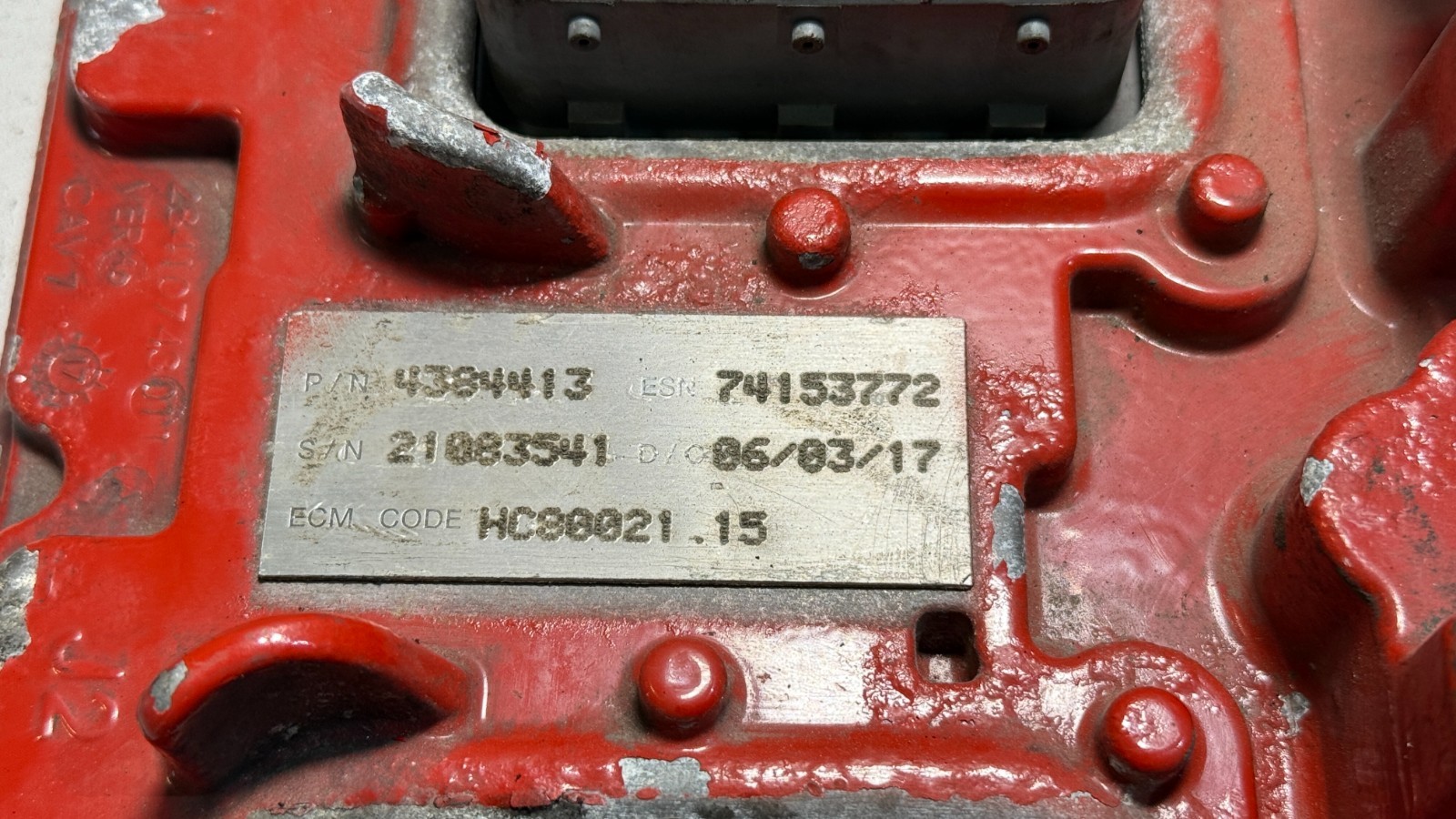 Cummins X15 ECM ECU Diesel Engine Computer P/N 4384413 CM2350 450HP CPL OEM - Image 5