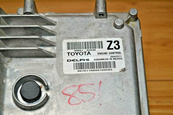 ECM ECU Engine Computer 2015 Toyota Corolla 1.8 P/N: 89661-0Z630 - Image 3