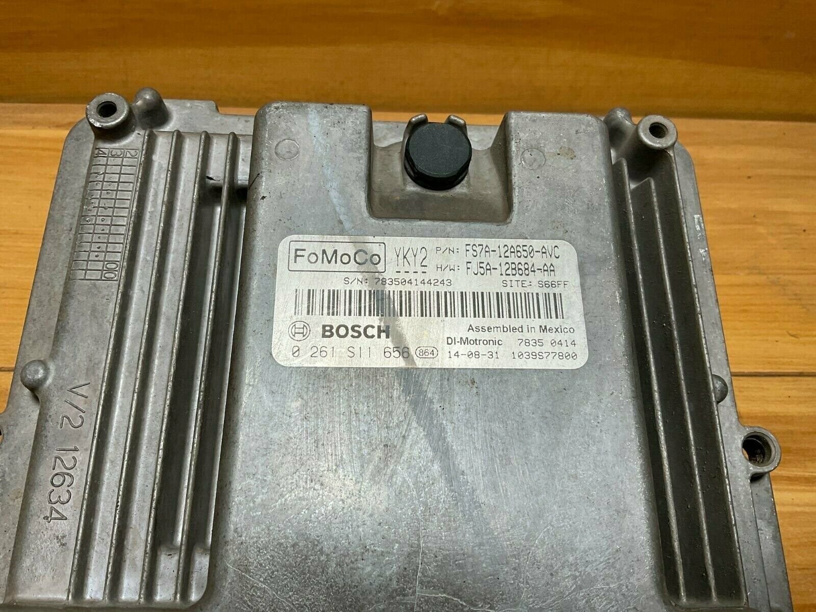 2015 Ford Fusion OEM Engine Control Module ECU ECM FS7A-12A650-AVC FJ5A12B684AA