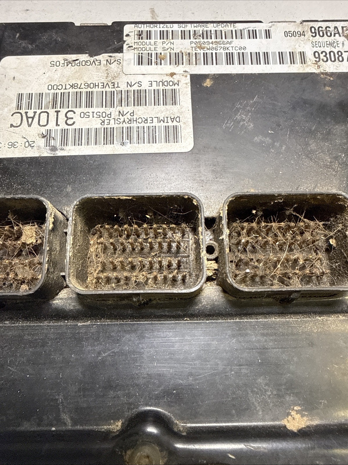 Engine Computer 2008 Dodge Charger 05094966AE 5.7L AT PCM - Image 4