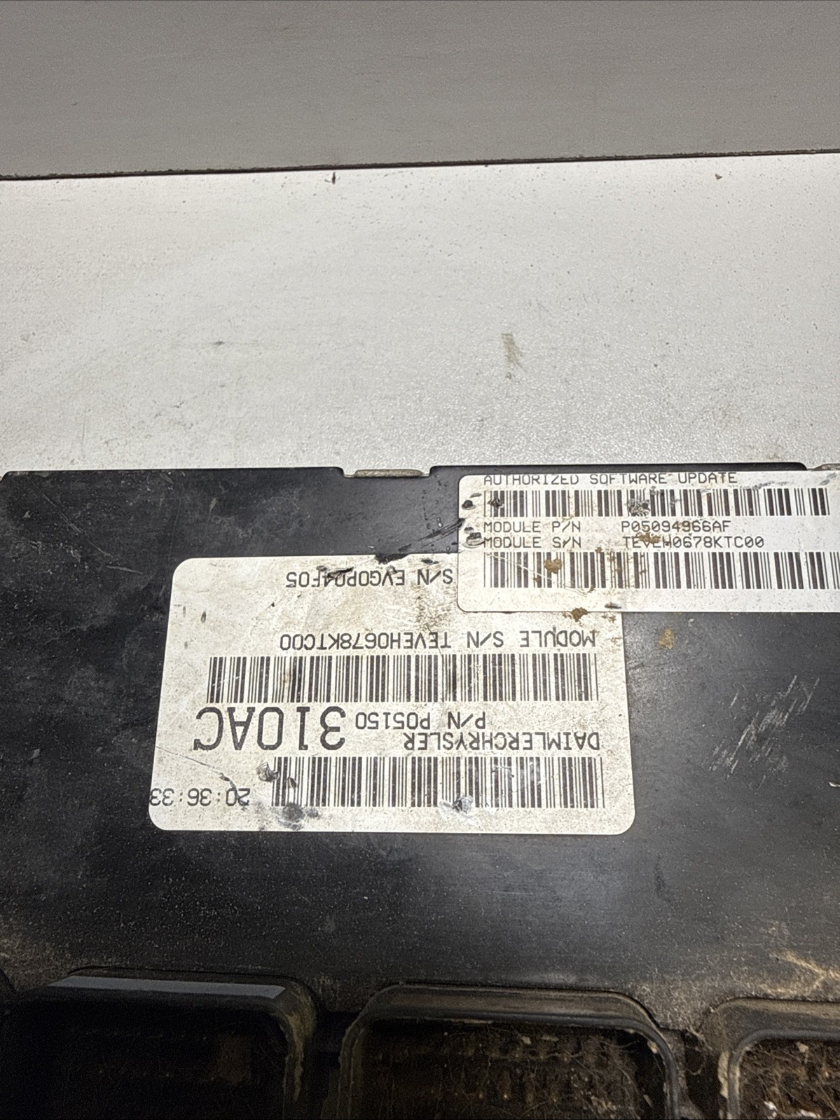 Engine Computer 2008 Dodge Charger 05094966AE 5.7L AT PCM - Image 5