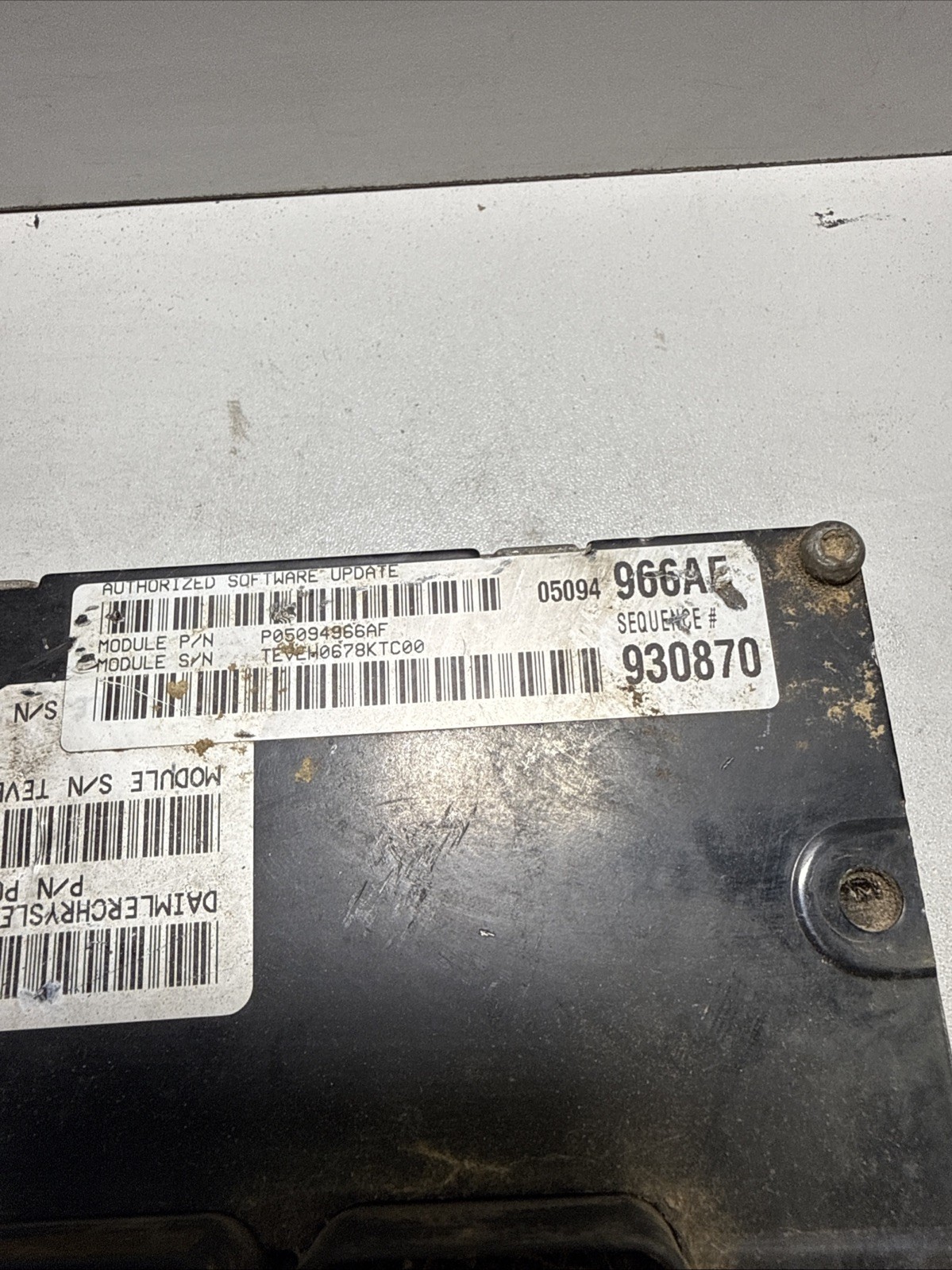 Engine Computer 2008 Dodge Charger 05094966AE 5.7L AT PCM - Image 6