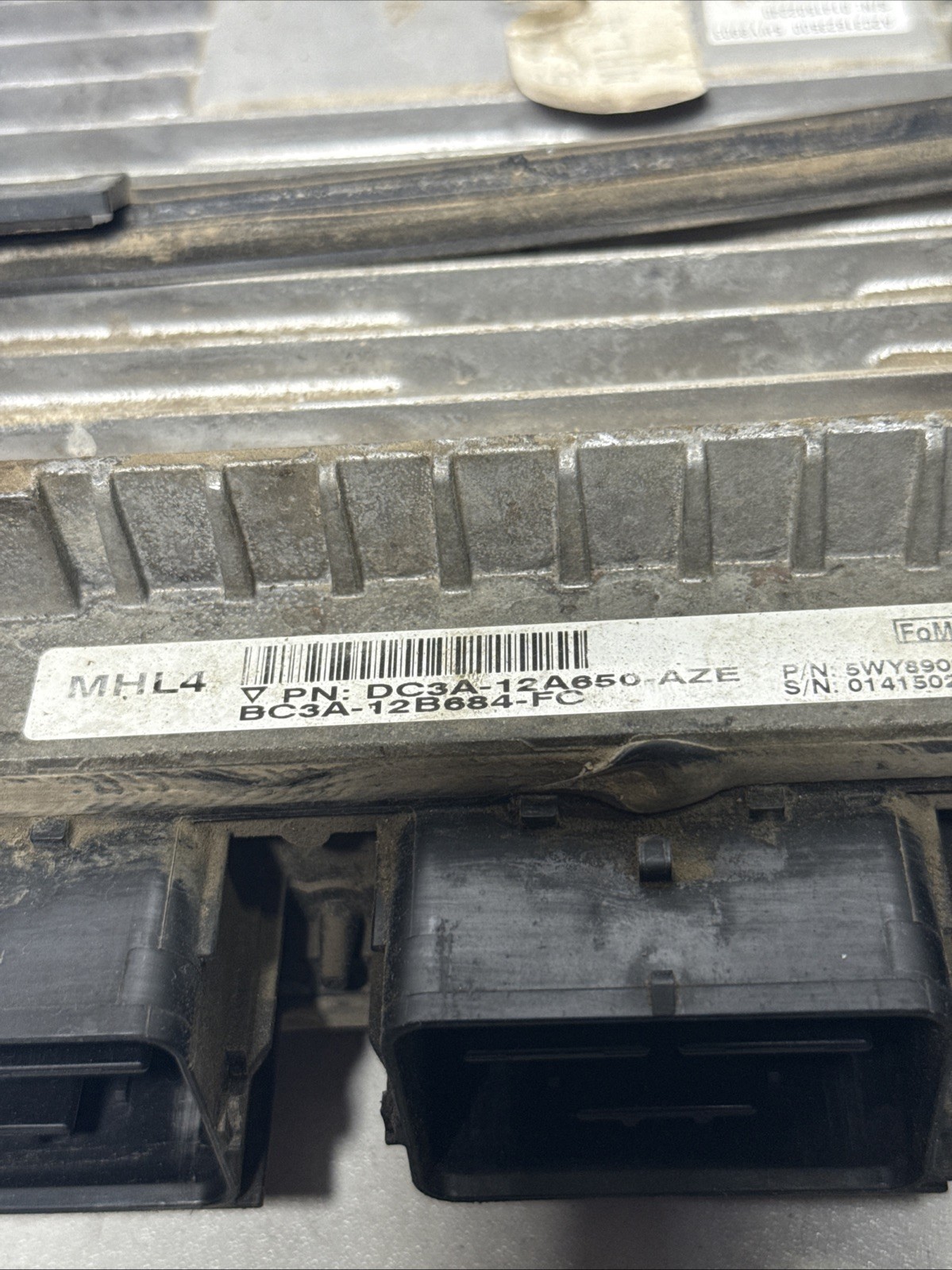 Engine Computer 2013 Ford Truck DC3A-12A650-AZE MHL4 6.2L V8 ECM - Image 3