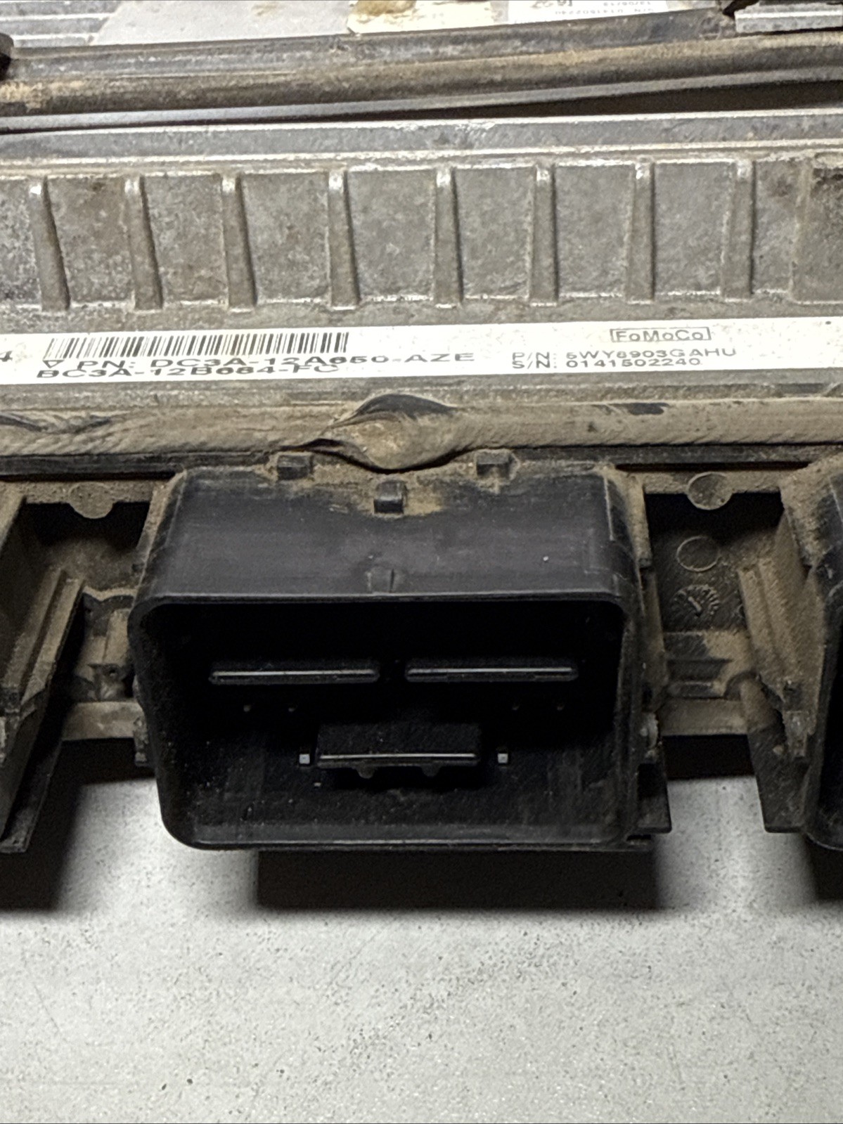 Engine Computer 2013 Ford Truck DC3A-12A650-AZE MHL4 6.2L V8 ECM - Image 5