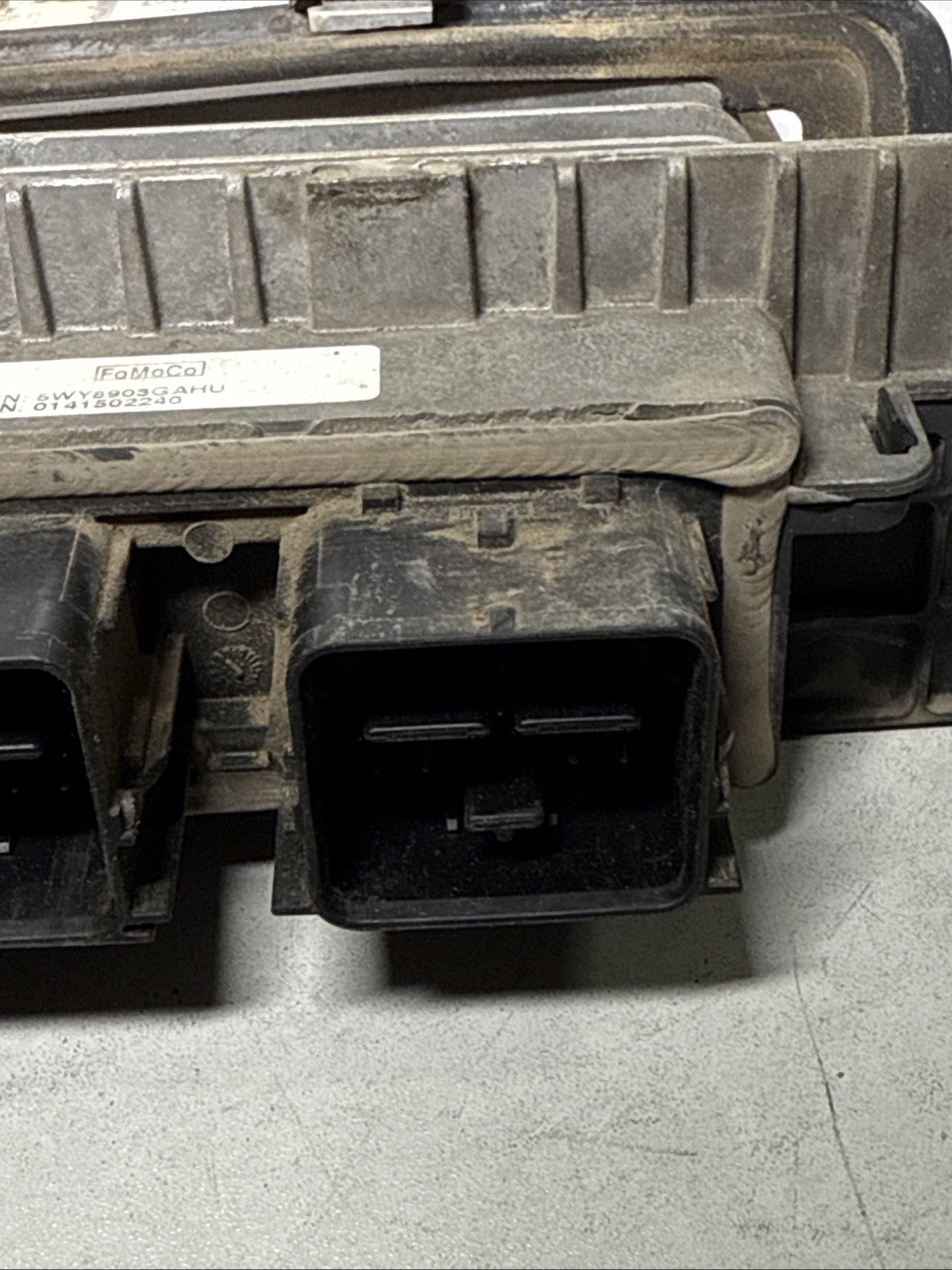 Engine Computer 2013 Ford Truck DC3A-12A650-AZE MHL4 6.2L V8 ECM - Image 6