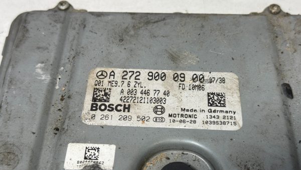 Engine ECM Control Module 08-12 MERCEDES C300 E350 A 272 900 09 00 A2729000900 - Image 3