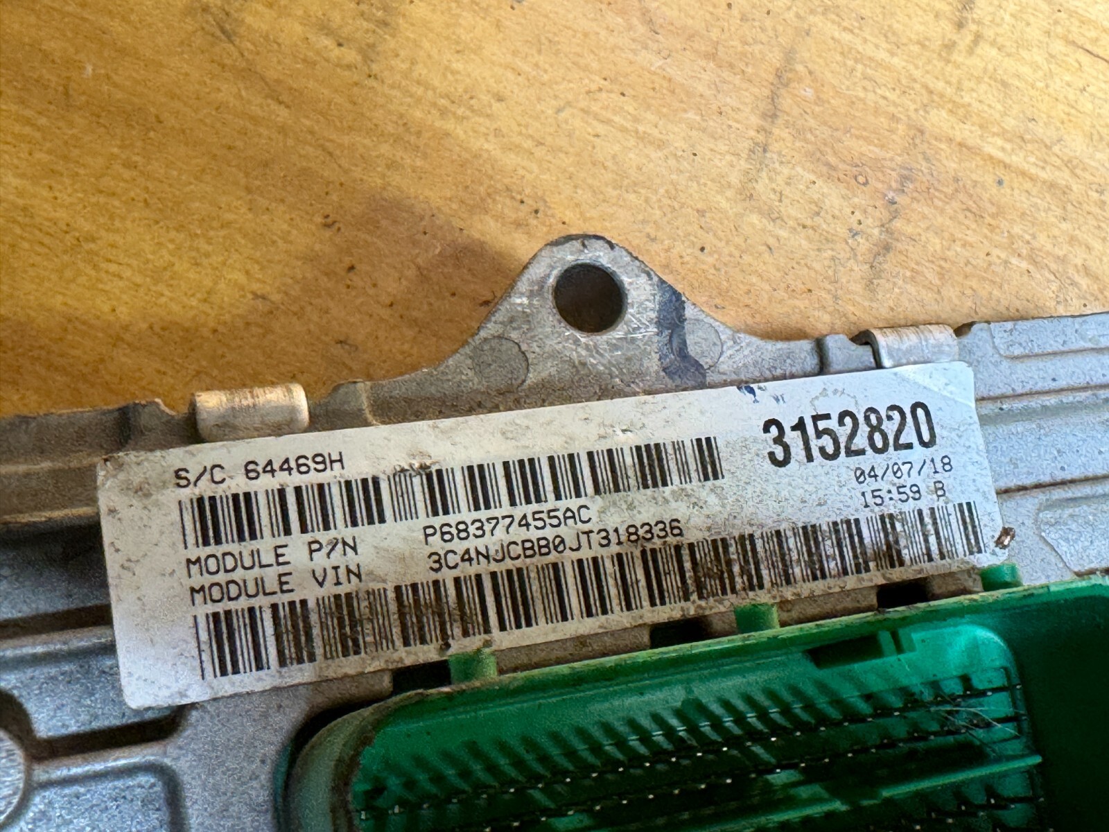 Engine ECM Control Module Fits 17-20 JEEP COMPASS p68377455AC 68377455AC - Image 5