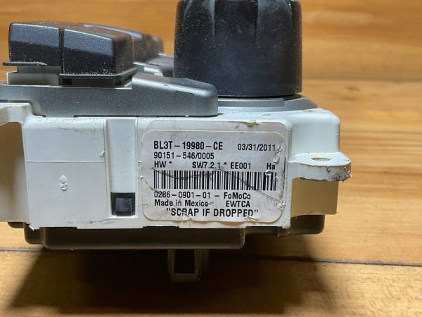 FORD BL3T19980CE DL3Z A/C HEATER CLIMATE TEMPERATURE CONTROL OEM NEW F-150 - Image 3