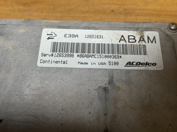 GM ECU Engine Control Module 2013-2016 E39A PCM 12651631 12653998 - Image 5