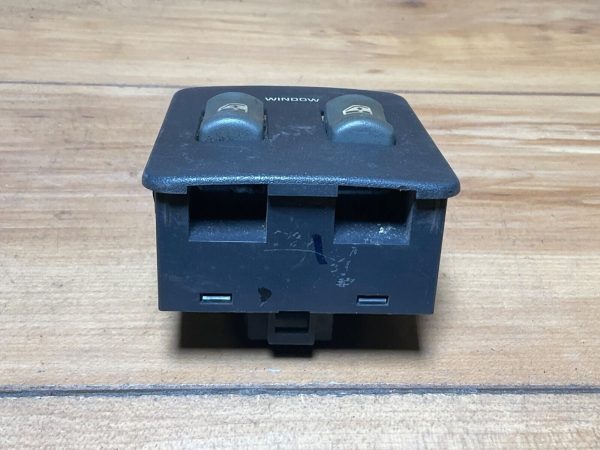 OEM GM side window switch assembly 2-button PN 22543648