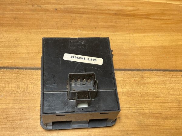 OEM GM side window switch assembly 2-button PN 22543648