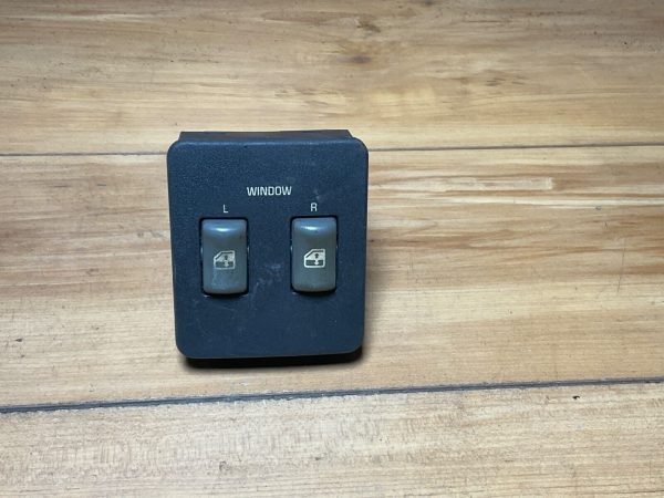 OEM GM side window switch assembly 2-button PN 22543648