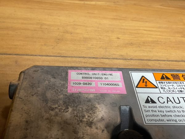 Hitachi  ZX330-3 6HK1 Engine Computer Module ECM ECU OEM 8980810650 - Image 3