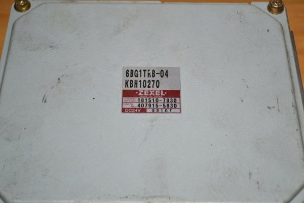 ISUZU ECM Engine Computer ZEXEL P/N: 6BG1TRB-04 181510-7830 DC24V - Image 3