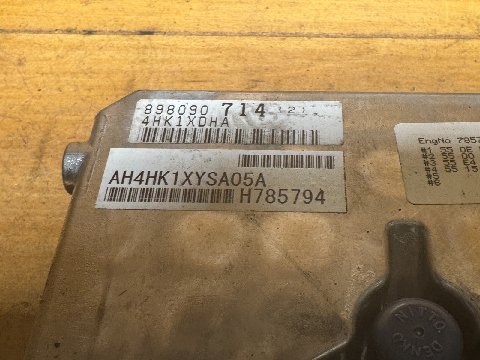 Isuzu ECM ECU 898090714 Engine Control Module OEM Diesel Computer Unit 4HK1 - Image 5