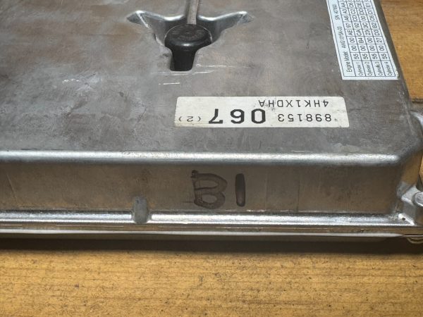 Isuzu ECM ECU 898153067 OEM Engine Control Module Diesel Computer Unit 4HK1 - Image 6