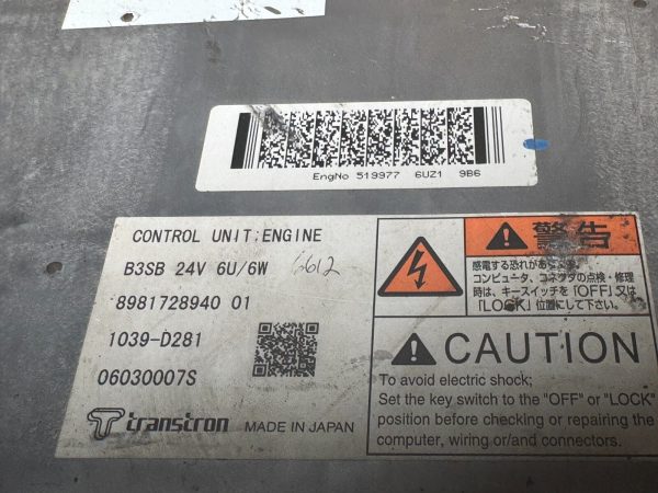 Isuzu ECM ECU 8981728940 OEM Engine Control Module Diesel Computer Unit 6UZ1 - Image 4