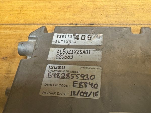 Isuzu ECM ECU 898173409 OEM Engine Control Module Diesel Computer Unit 6UZ1 - Image 5