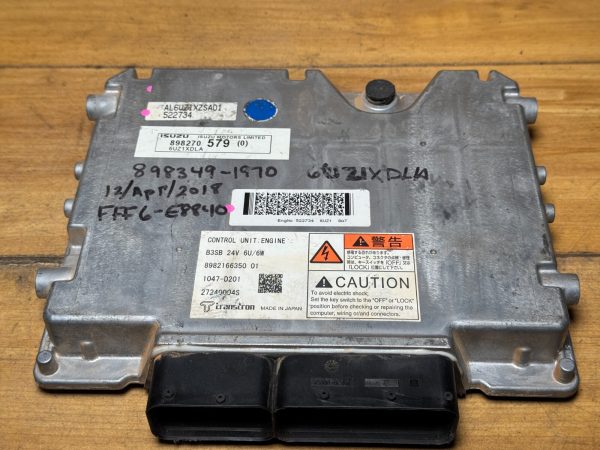 Isuzu ECM ECU 898270579 OEM Engine Control Module Diesel Computer Unit 6UZ1