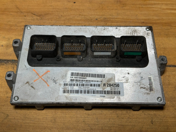 JEEP 2011 LIBERTY NITRO 3.7L 68110354AA ENGINE COMPUTER MODULE ECM ECU PCM