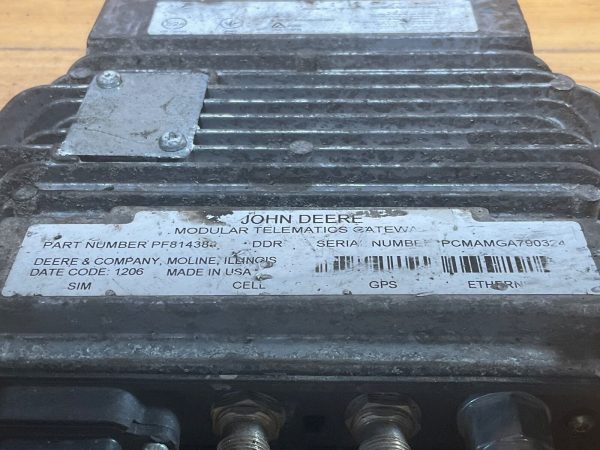 John Deere Modular Telematics Gateway unit CPU OEM PF81438 - Image 3