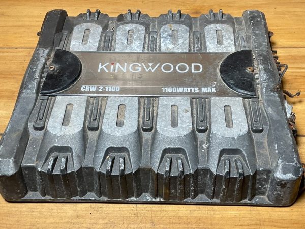 Kingwood Car amplifier  1100wats max  CRW- 2-1100