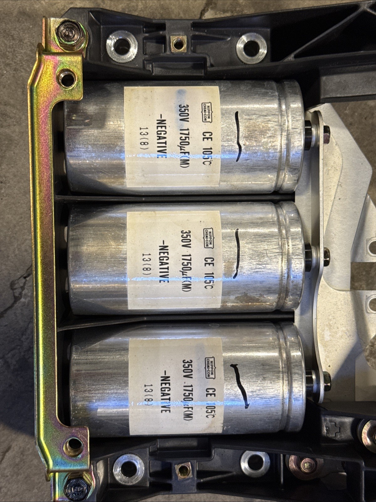 NIPPON CHEMI-CON Capacitor 350V 3900uF +NEGATIVE 2000 2006 HONDA INSIGHT - Image 3